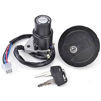 Motorcycle Ignition Key Compatible with for Kmx125 1986-2000